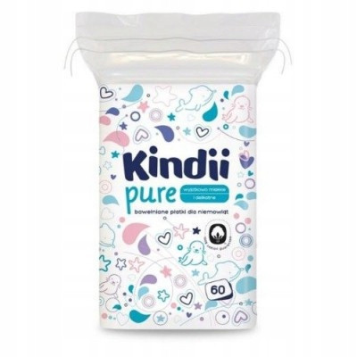  KINDII rectangular cosmetic pads 60 pcs.