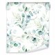 Wallpaper 3D GREEN LEAVES non-woven wallpaper