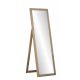 Bathroom mirror Profilmat standing mirror, rectangle, wooden frame, 500 x 1800 mm