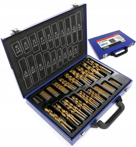 Marked with TA1313 Titanium drill set 170 pcs.