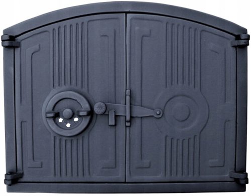 cast iron oven door