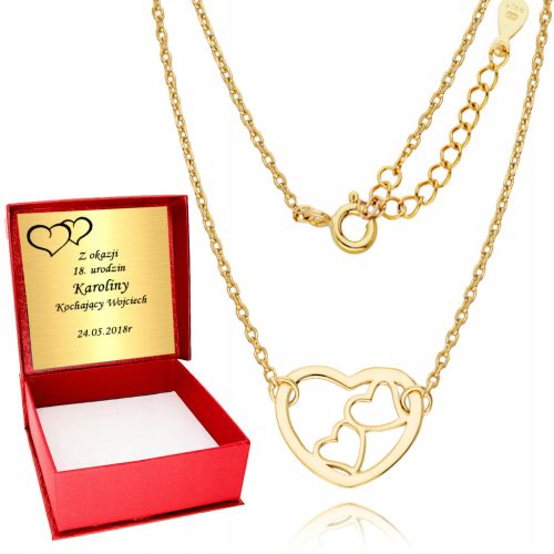  GOLD CHAIN 925 Celebrity Heart