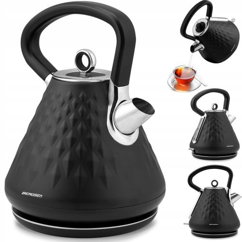  Berdsen BD-700 kettle 2200 W 1.7 l black