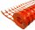 Shading net for fence - construction road net 1.2m x 50m orange