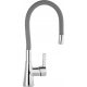 Fala Flexible Grey Floor Standing Kitchen Faucet