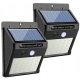  SuperLED solar lamp, black, 12.4 cm, 1 pc.