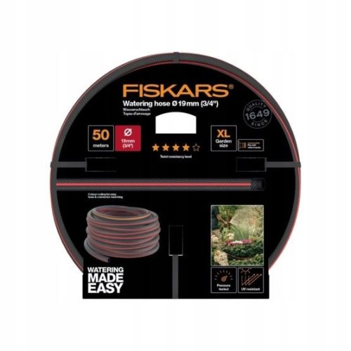  FISKARS Garden Hose 3/4 50m, twist-proof