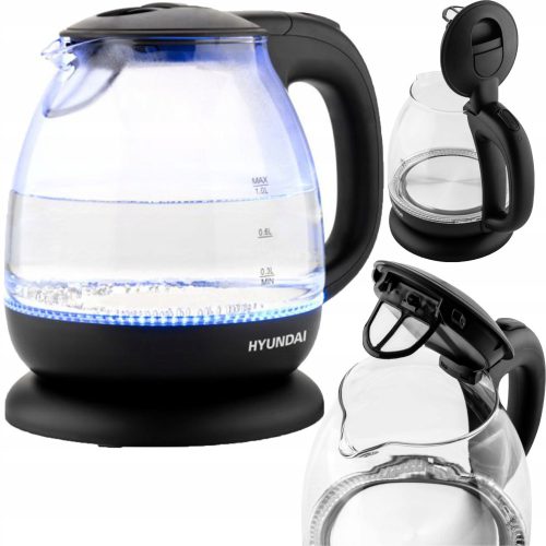  Hyundai HYU VK101 kettle 1100 W 1 l black