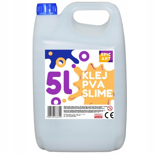  PVA Glue 5L for Slime 5 Liter - Epic Art Polski