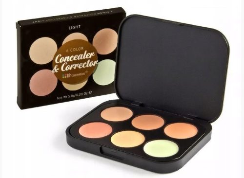  BH COSMETICS CORRECTOR PALETTE 6 LIGHT CAMOUFLAGE