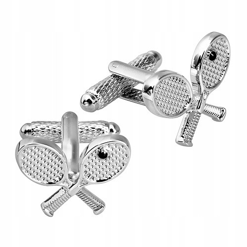  Tennis Cufflinks Onyx-Art London.