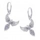  SILVER EARRINGS PHOENIX MYTHICAL BIRD silver 925