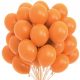  Orange LARGE matte balloons 1-99 birthday 100x