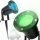  Solar lamp Decorya black 31 cm 1 pc. + COLOR RGB BULB DYNAMIC CHANGING GU10