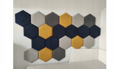 MEGA-SET with 20 hexagonal cushion panels