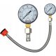 YATO professional blood pressure monitor with manometer and stainless steel hose, external thread 3/4 and 1/2", 30 cm