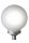  Solar solar lamp, milky white ball, 30 cm, 4 LEDs