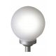  Solar solar lamp, milky white ball, 30 cm, 4 LEDs