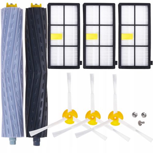  Set for iRobot Roomba brush filter 800 900 980
