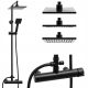 Yoka Home Tiki black shower faucet