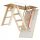 FAKRO wooden attic ladder 70 x 120 cm, maximum height 280 cm