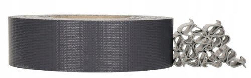 ZAUNBAND 47,5 mm x 35 m ANTHRAZITABDECKUNG