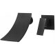 PDS Premium Exclusive+ wall-mounted washbasin mixer, black