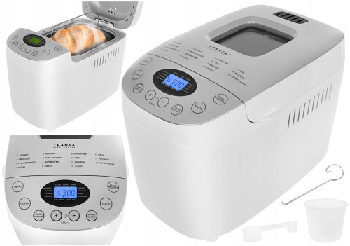  Transa Electronics TE-200 bread maker, white, 850 W