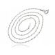  DELICATE CLASSIC SILVER ANKER CHAIN ANCHOR 1.15MM 50CM SILVER 925