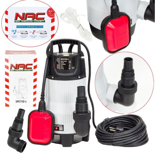  NAC 750 W submersible pump 14,000 l/h