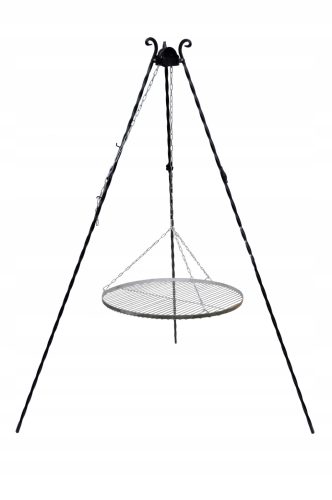 GARDEN GRILL TRIPOD GRID 60 ROUND CAMPFIRE