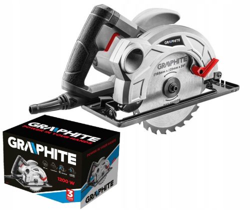  Graphite 1200 W 20 mm circular saw