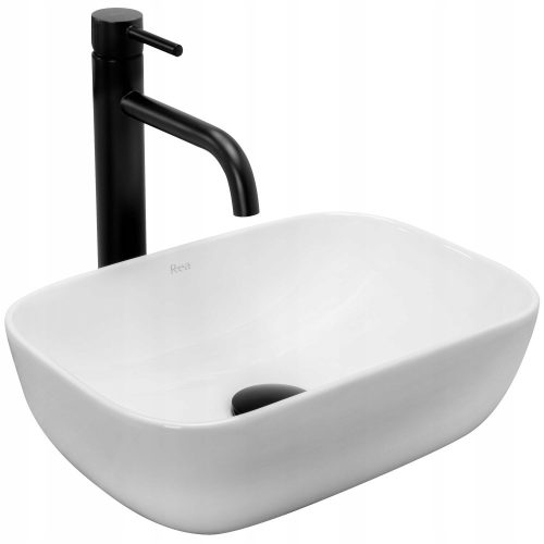 Rea Belinda Mini rectangular countertop washbasin