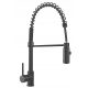 ESEN series floor-standing kitchen faucet, black