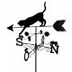  WIND ROSE WIND DIRECTION INDICATOR BLACK CAT