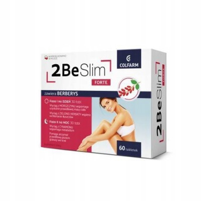  Colfarm 2Be Slim Forte Dietary Supplement 60 Tablets