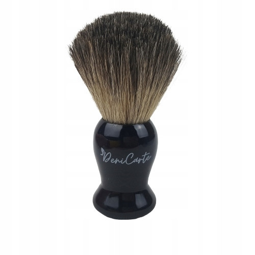  Deni Carte SV-346 shaving brush with badger hair, black