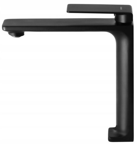  Corsan Trino floor-standing washbasin mixer, black