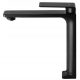  Corsan Trino floor-standing washbasin mixer, black