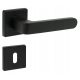 AnQ inside handle short, square plate, plate with toilet lock, plate with keyhole, plate with hole for an insert