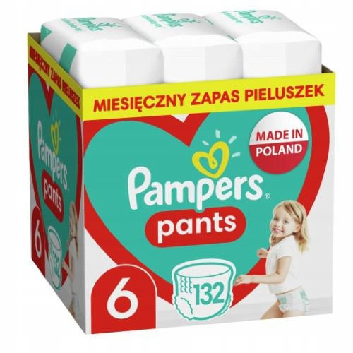  Pampers Pants Size 6 132 pcs.