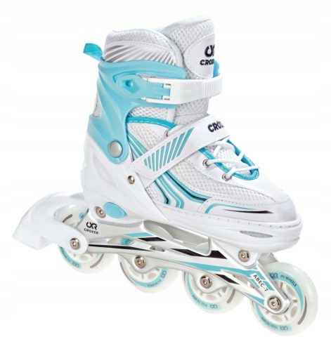  Patins à roulettes Croxer Optima, taille 39-42, bleu et blanc