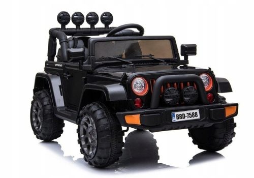  Battery-powered Jeep BRD-7588 Black 4x4