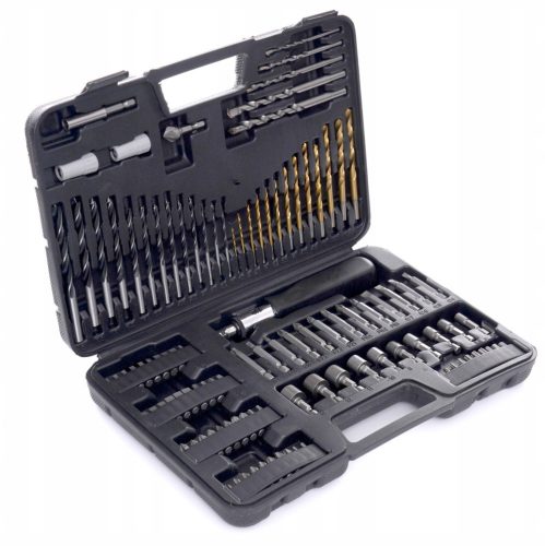 Marked TA208 Drill and Bit Set, 109 pieces