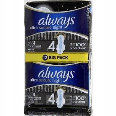 Always Ultra pads with wings 16 pieces