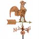  Maxstore Hahn, copper weather vane for the garden