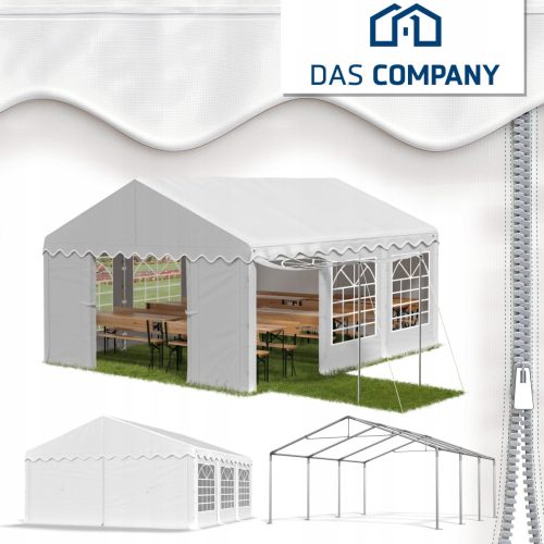 Garden Pavilion, Tents - Polotent Tent 6 Walls 4 x 6 x 3.15 m