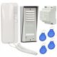 Cyfral Cosmo C41A267 white intercom