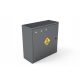 ANTHRACITE GAS CABINET 60x60x25 WITHOUT BACK