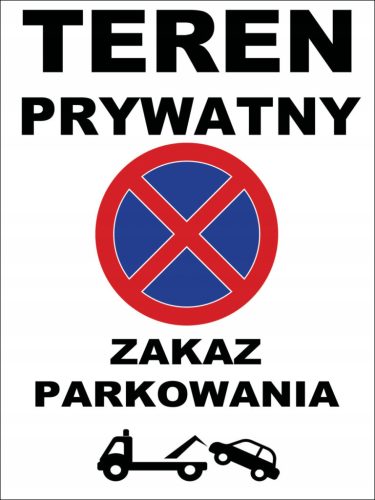 SIGNS NO PARKING, PRIVATE AREA